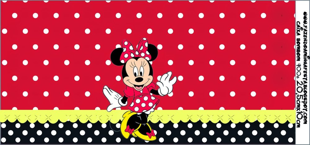 Фон в стиле Минни Маус