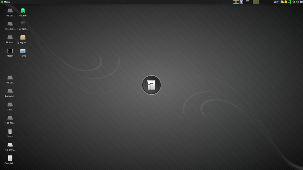 Manjaro рабочий стол