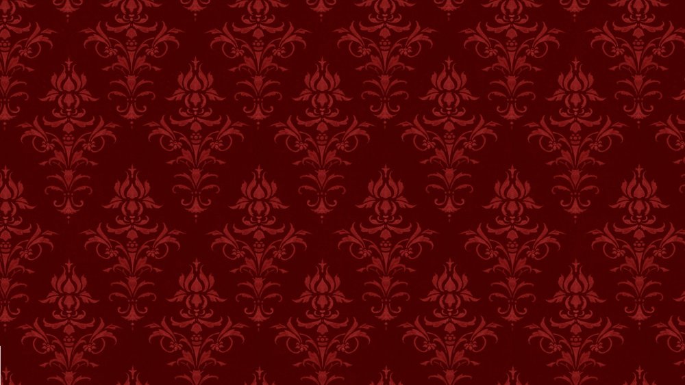 Бордовый фон с орнаментом