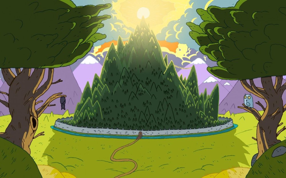 Задний фон для мультика