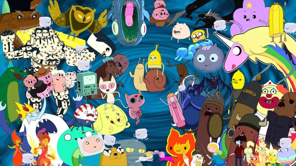 Adventure time герои