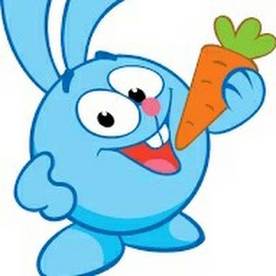 Голубой кролик Крош