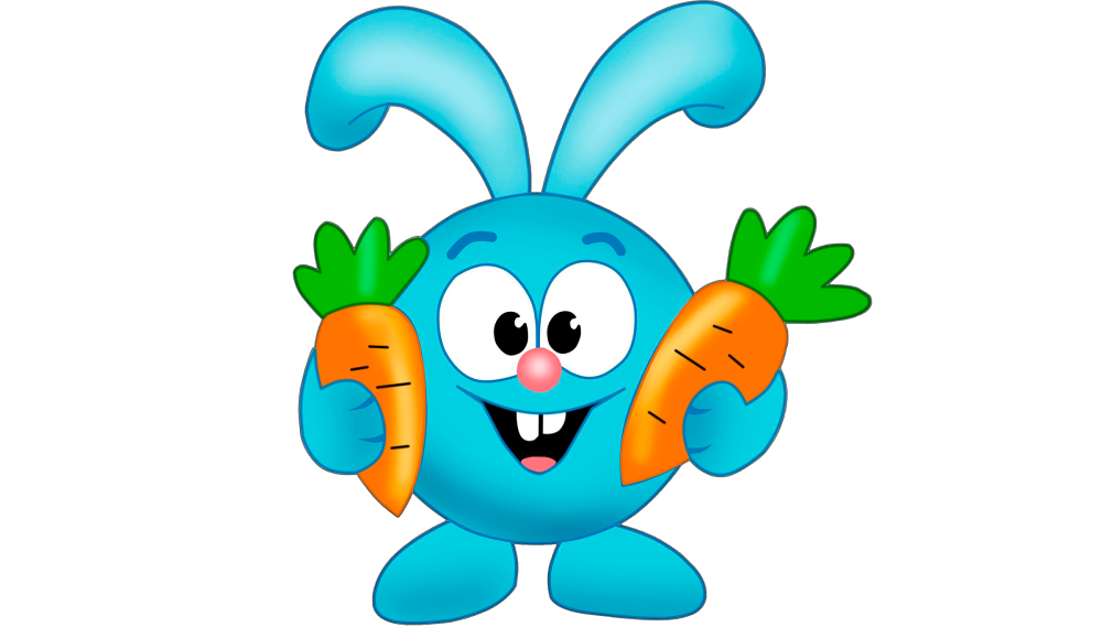 Крош из смешариков для детских игр