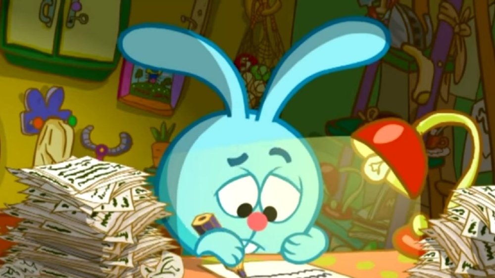 Смешарики 001 скамейка 4x3