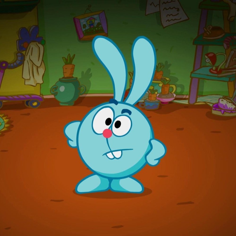 Смешарики Крош сзади