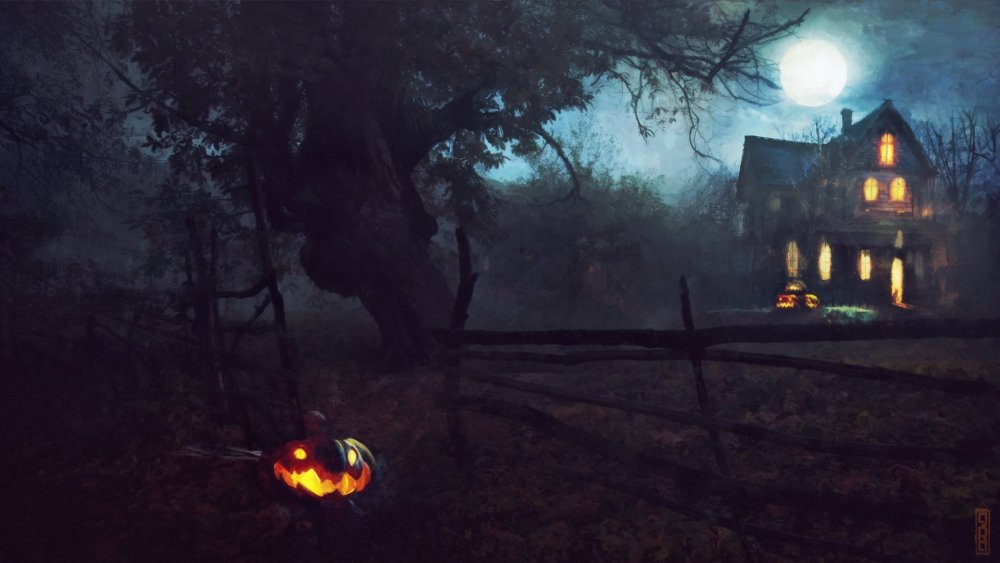 Halloween Ведьмин дом