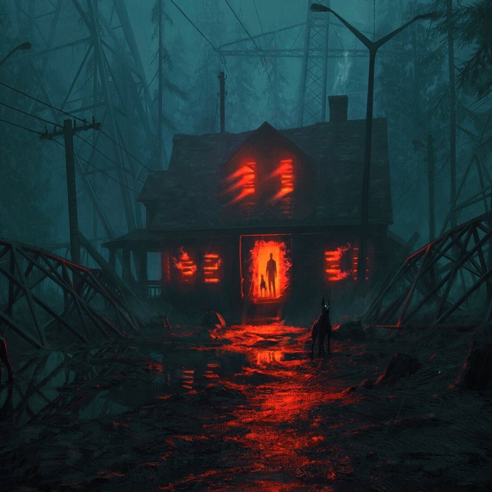 Жуткий домик в лесу