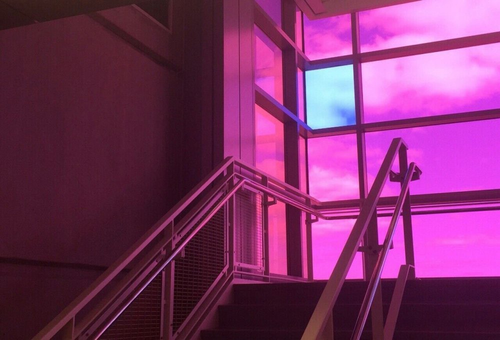 Эстетика розового и фиолетового