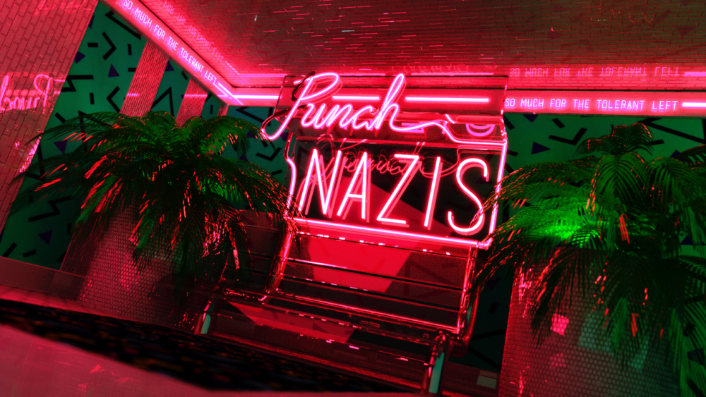 Неон тумблер