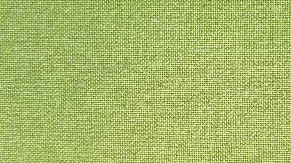 Ткань рогожка зеленая