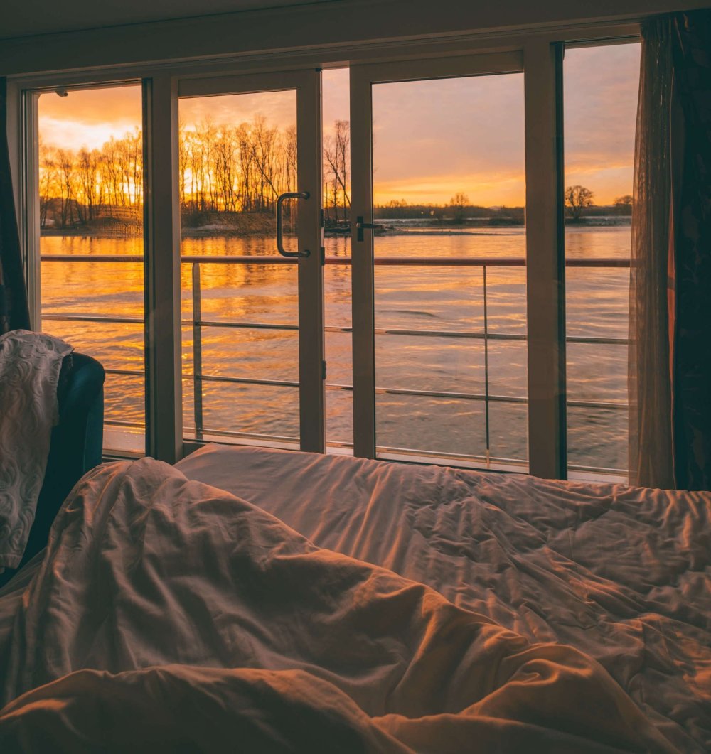 Красивый вид из окна