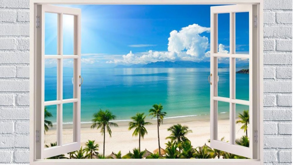 Окно на море