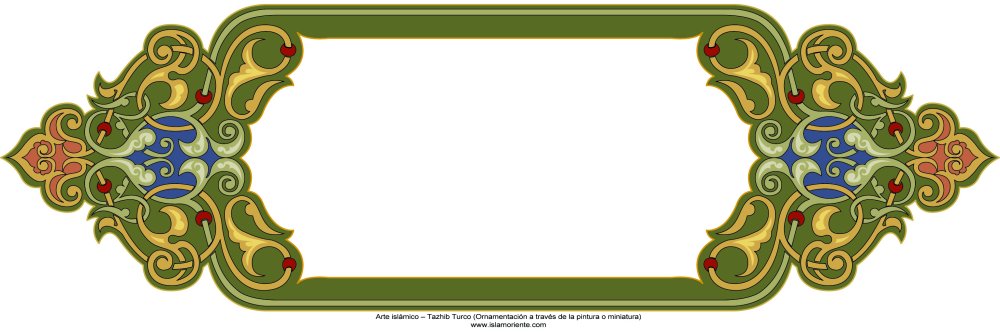 Восточные узоры для текста