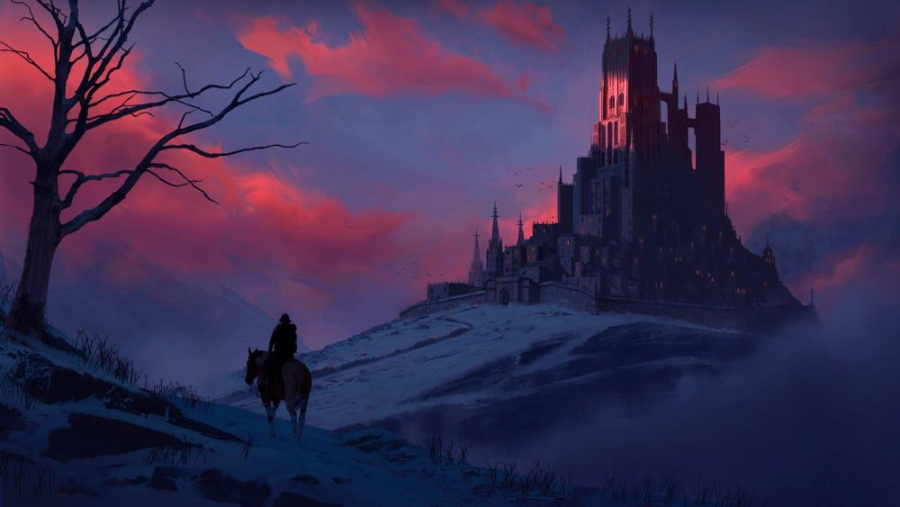 Замок Дракулы арт