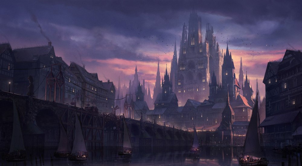 Темное королевство фэнтези арт