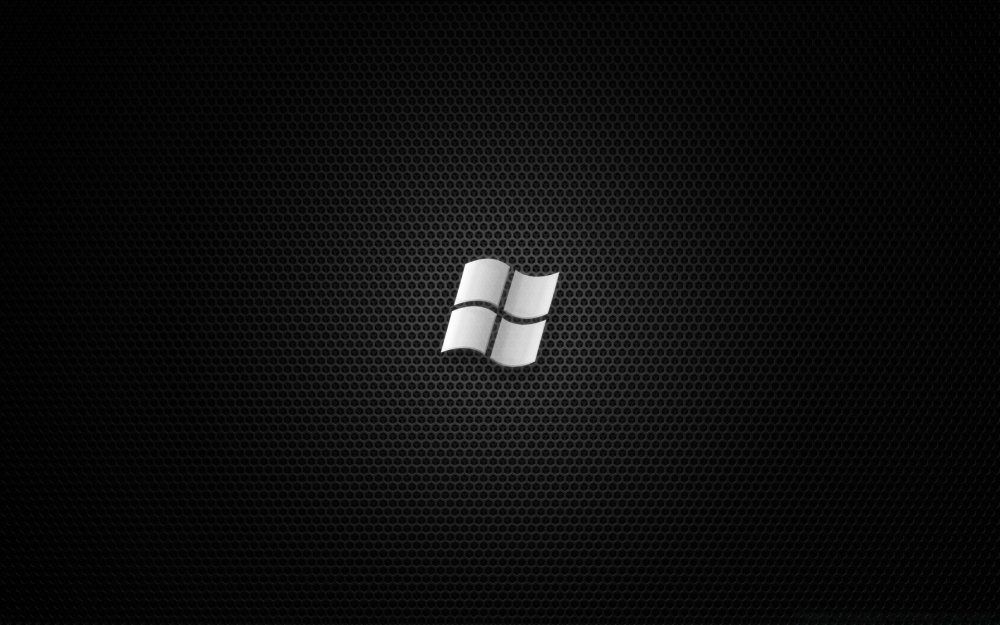 Черный фон на рабочий стол