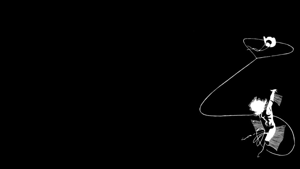 Рисунки на черном фоне