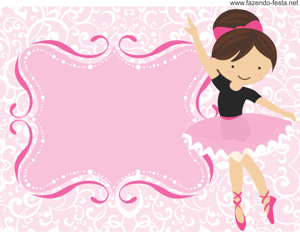 Детские пригласительные для девочек