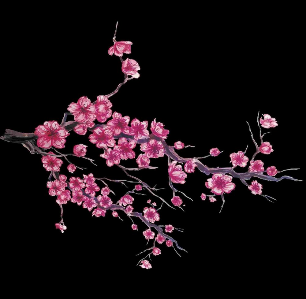 Ветка ампельная Сакура