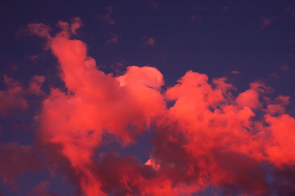 Красное небо