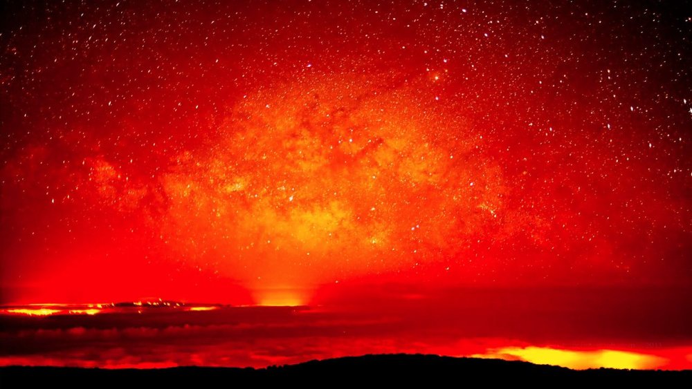 Розовое небо