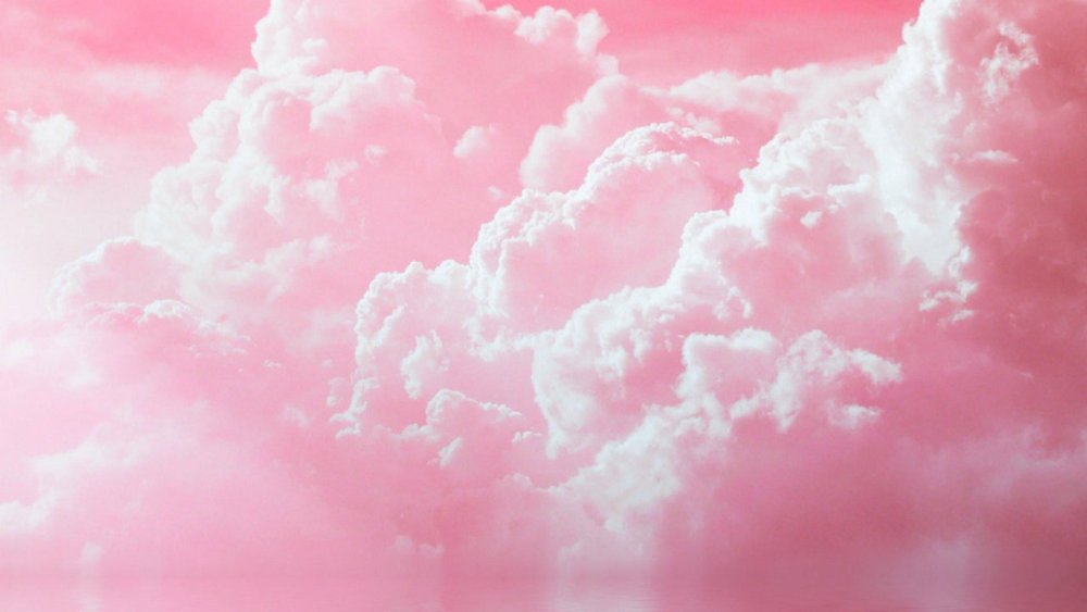 Цвет заката однотонный