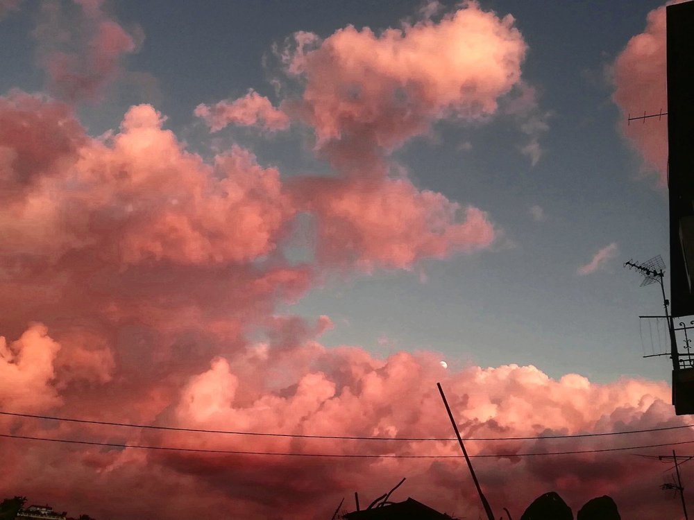 Как сделать красное небо в фотошопе