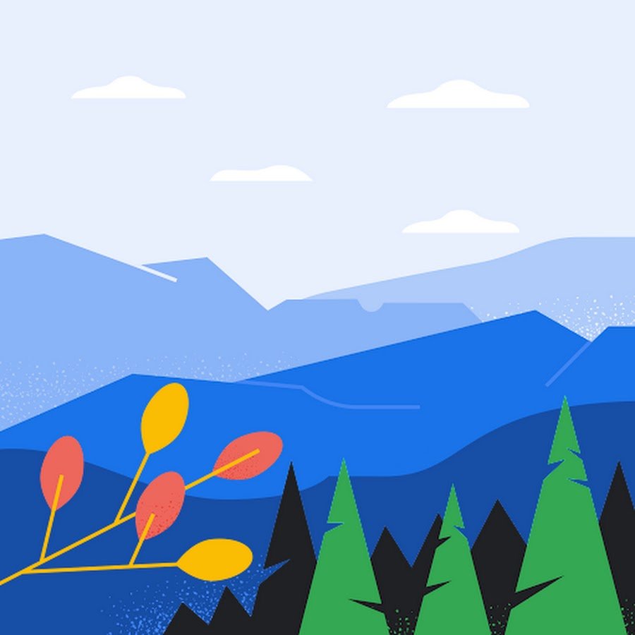 Белые голуби в небе