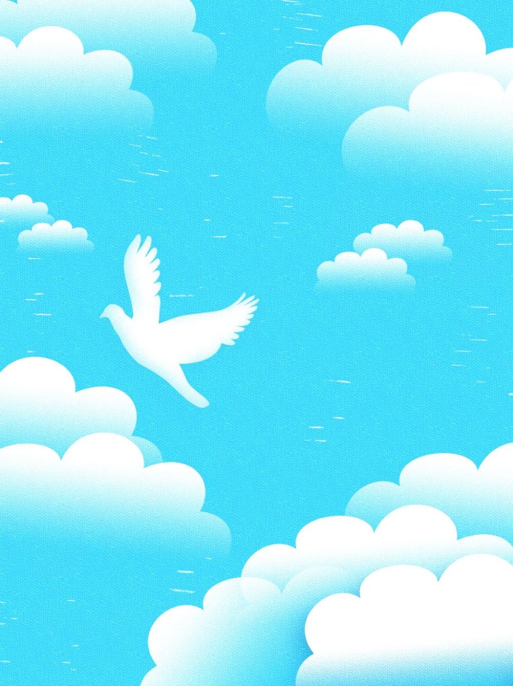 Фон облачка