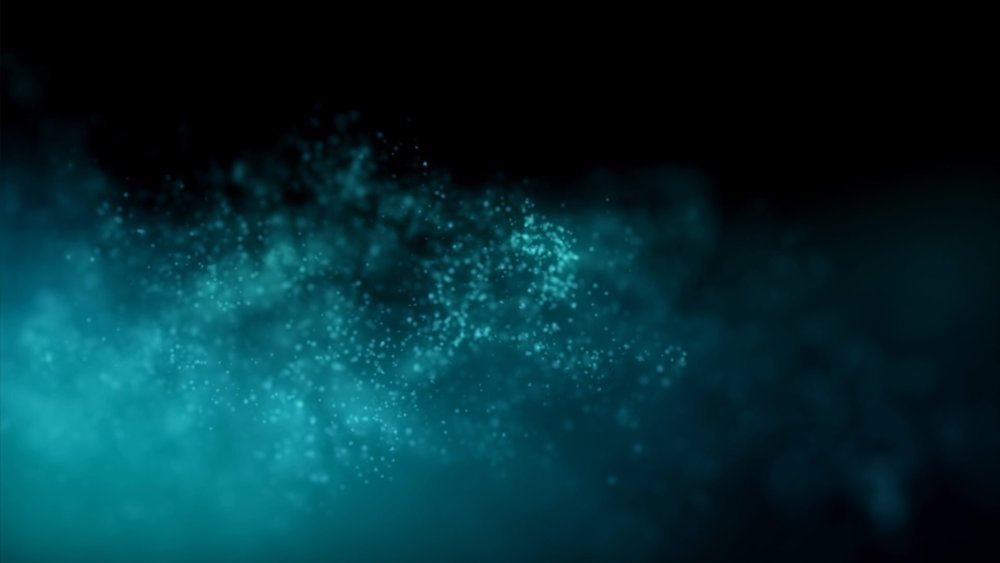 Бирюзовое свечение