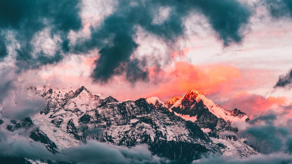 Розовое небо