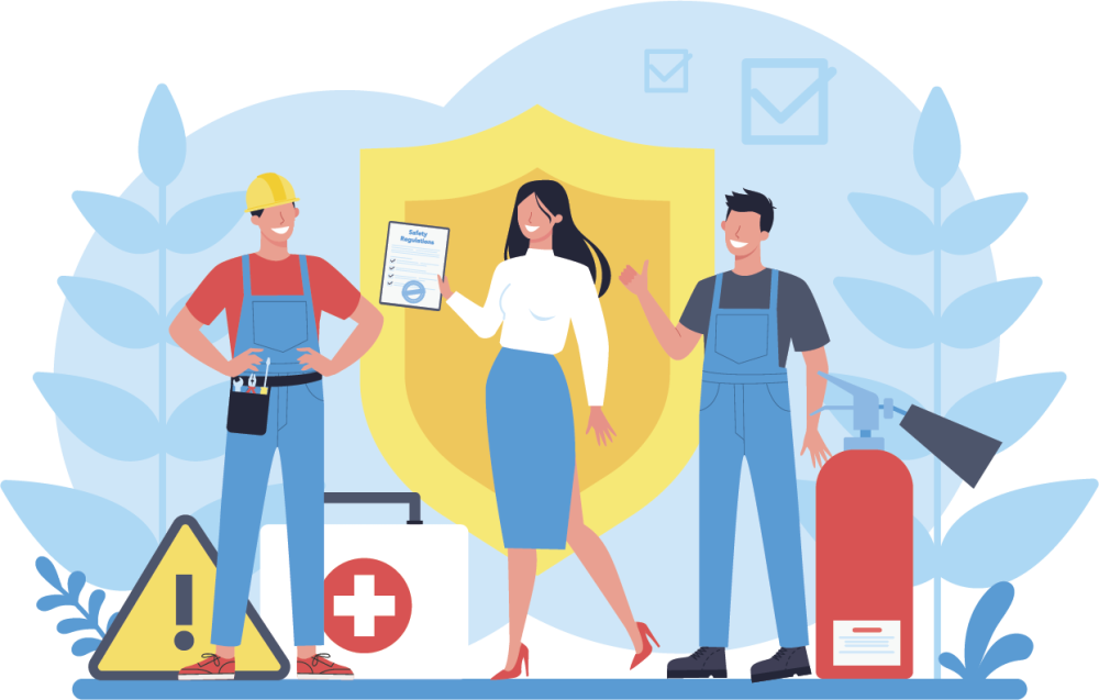 Охрана труда вектор