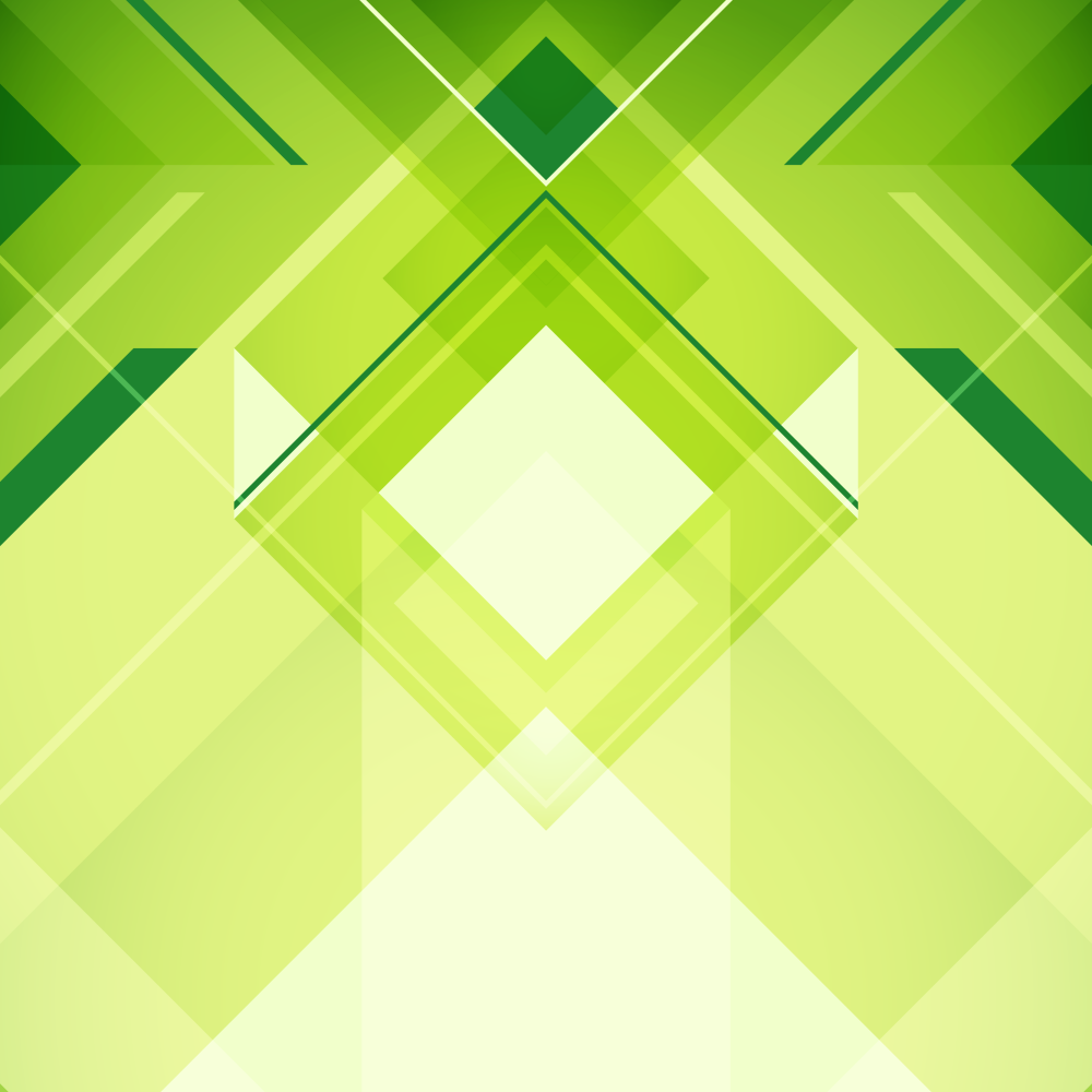 Зеленый геометрический фон
