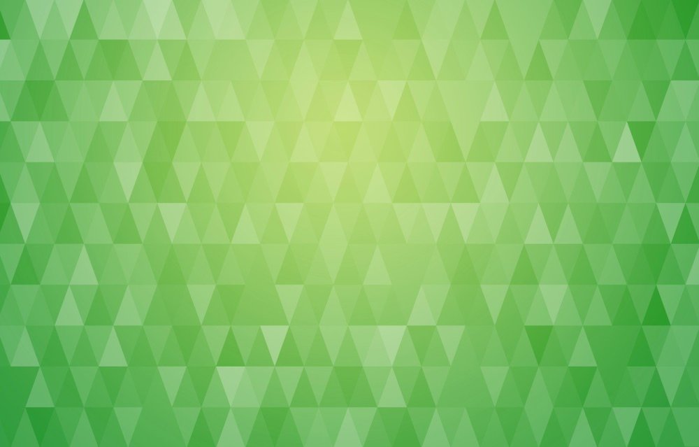 Зеленый геометрический фон