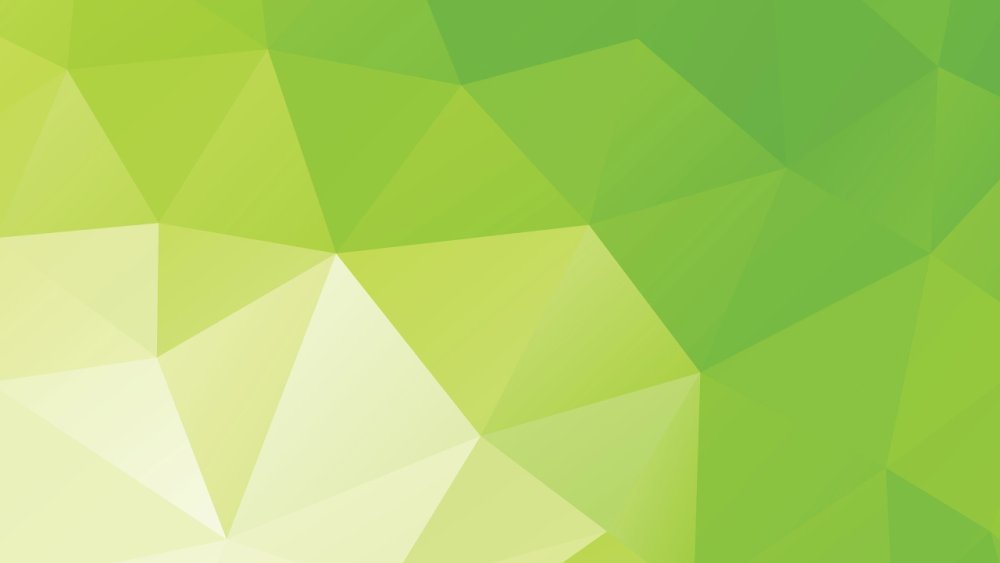 Зеленый геометрический фон