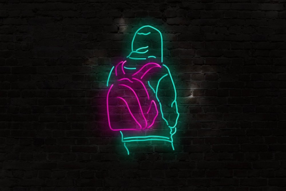 Неоновые человечки