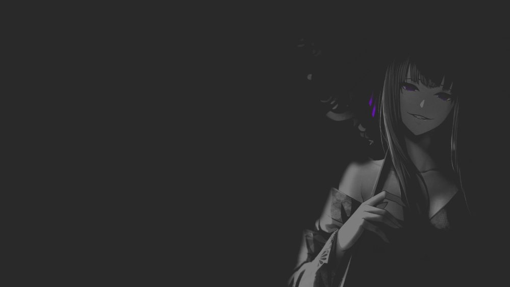 Аниме на черном фоне
