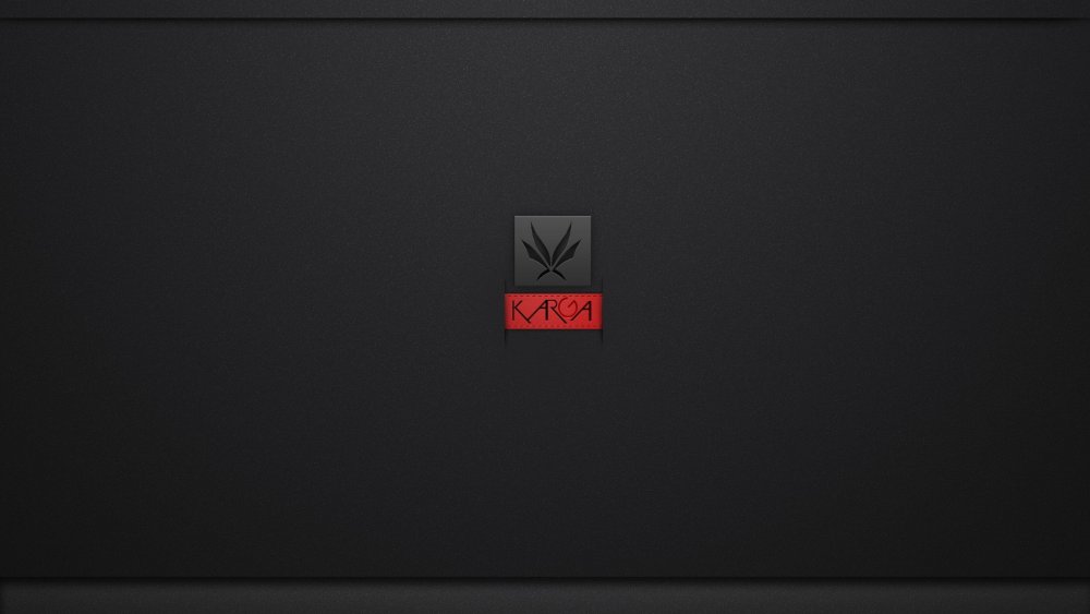 Логотип на черном фоне