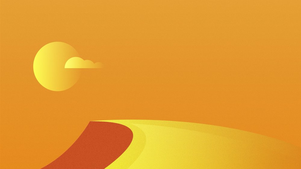 Оранжевый фон Минимализм