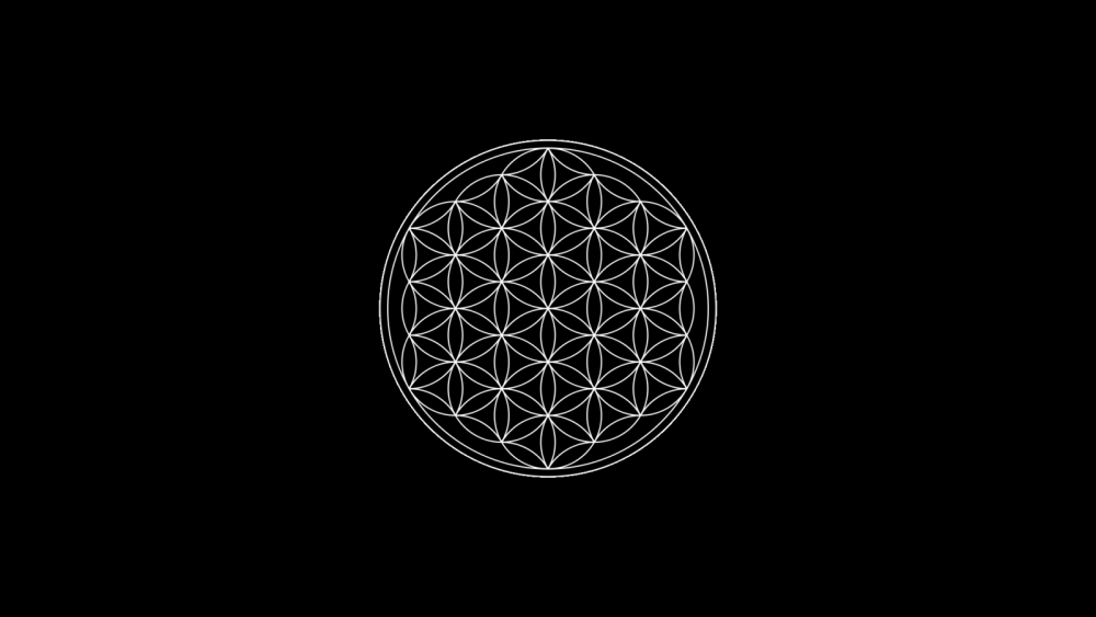 Черный квадрат с кругом внутри