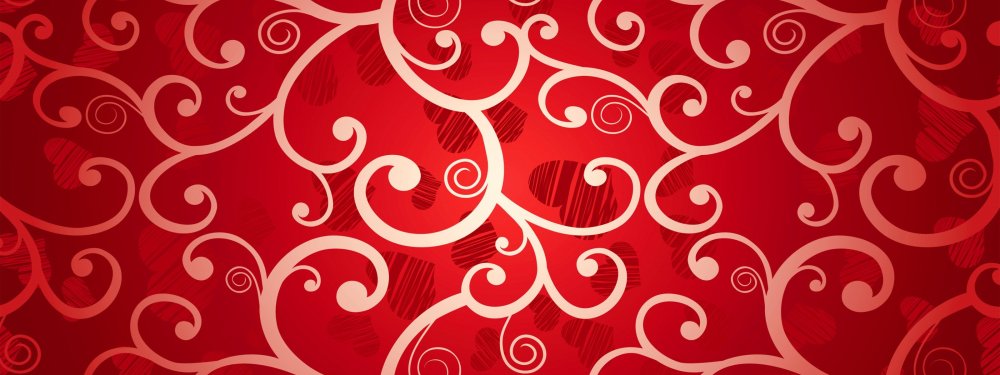 Красный орнамент фон