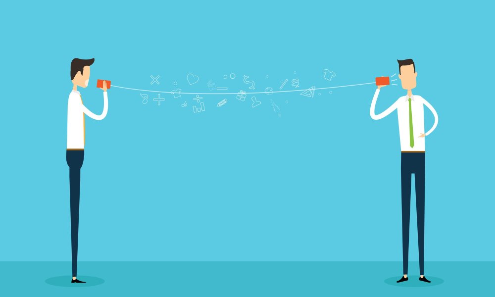 Фон для презентации общение