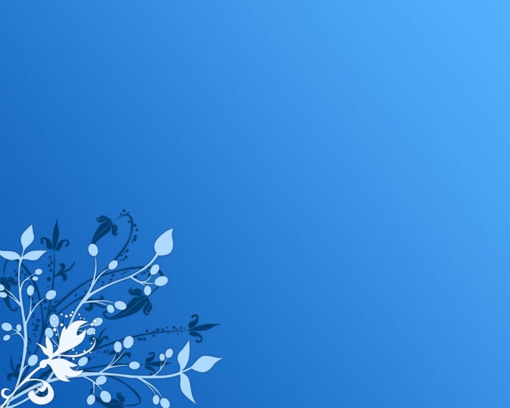 Голубой фон для презентации