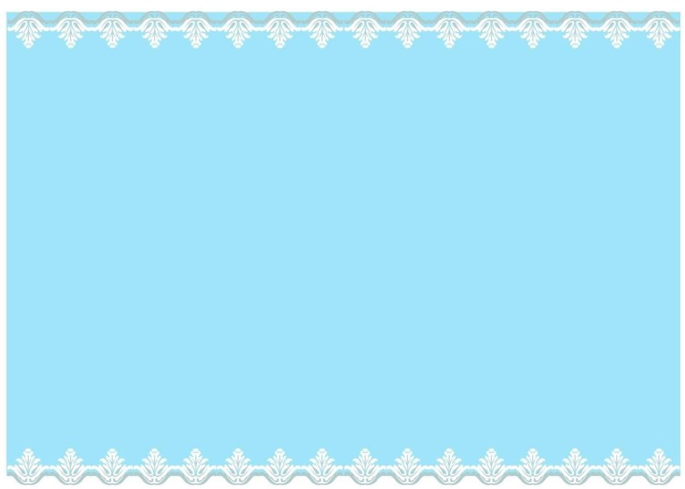 Голубая рамка для презентации