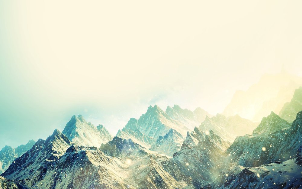 Зима панорама