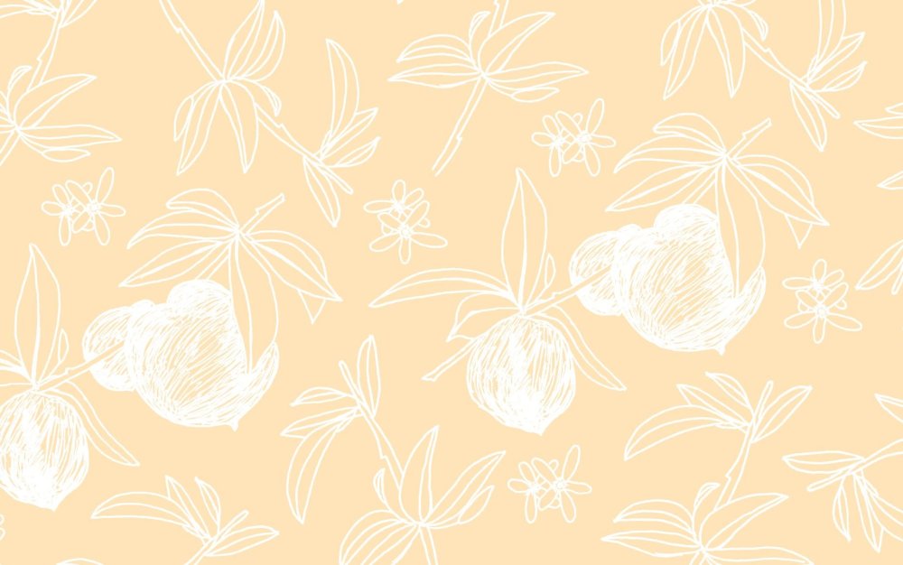 Светло бежевый фон с бабочками