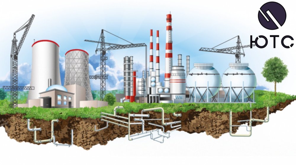 Промышленность на прозрачном фоне