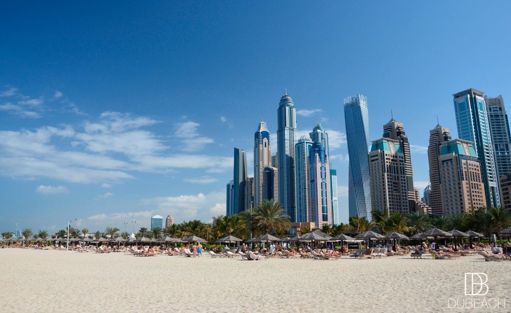 Дубай пляж le Meridien