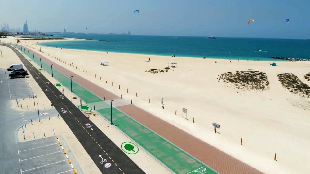 Велодорожки в Дубае