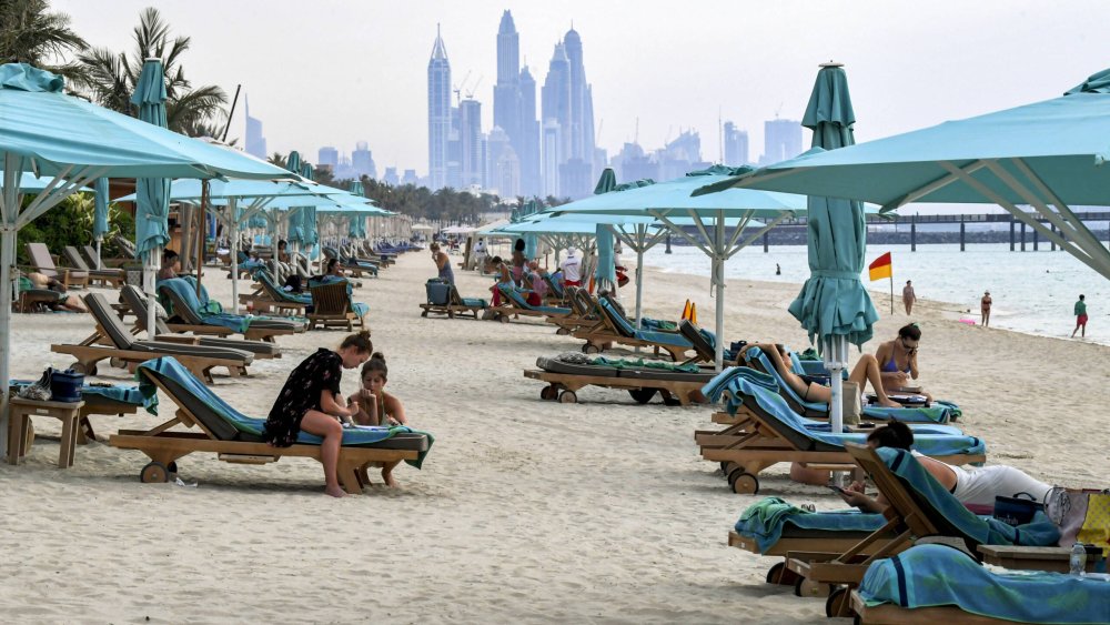 Дубай 2022 пляж